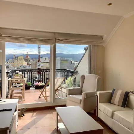 Moderno Piso Con La Mejor Terraza De Ribadeo Y Vistas Maravillosas Exterior foto
